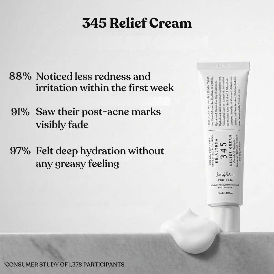 Dr. Althea 345 Relief Cream — Post-Acne Repair Moisturizer · 50ml