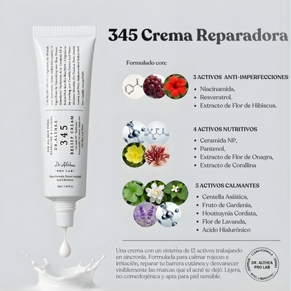 Dr. Althea 345  — Crema Reparadora Post-Acné · 50ml